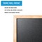 Mastervision Black Chalkboard, 24"x36", Pine Wood Frame, Wall Mount Kit Included, for Chalk & Liquid Chalk Marker PM07010119 - alternate 5